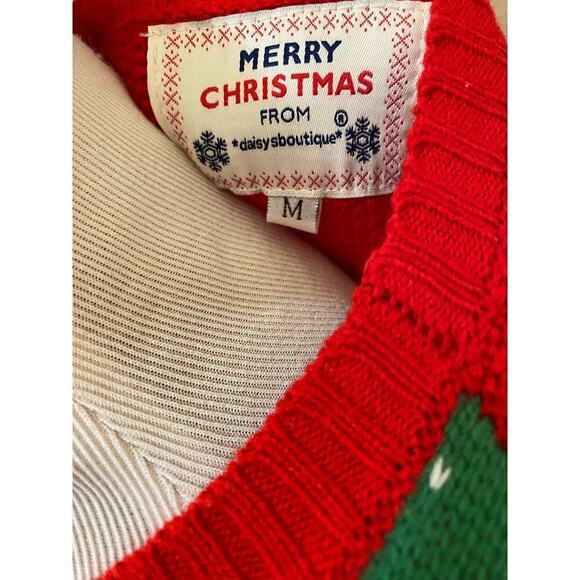 *EUC* Ugly Christmas Sweater Dress/Tunic - Picture 4 of 7